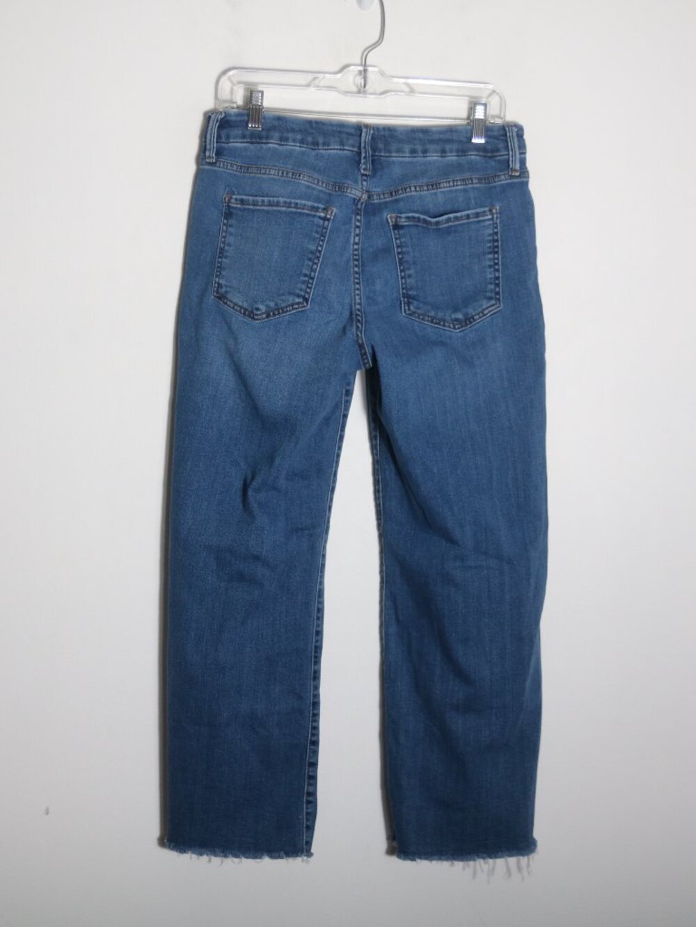 Kut From the Kloth Meg Fab AB Wide Leg Jeans Women 8 Crop Ankle Mid Rise Stretch - Picture 5 of 5